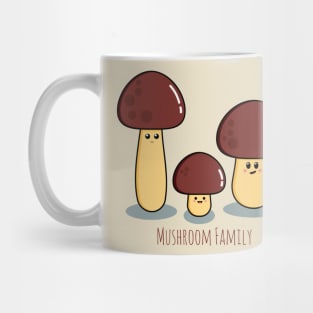 Mushroom Family Mug